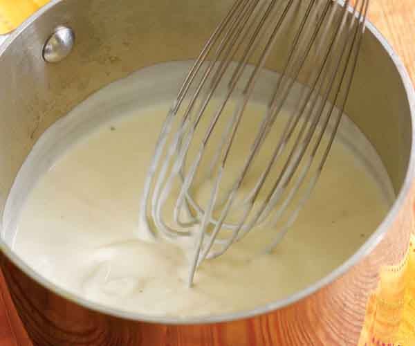 Basic cream sauce (Besciamella)
