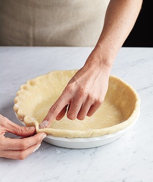 Basic flaky piecrust