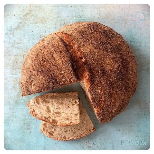 Basic no-knead bread