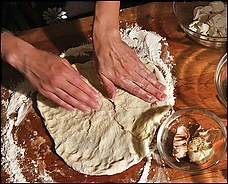 Basic pizza dough for the oven