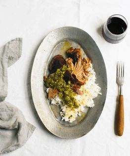 Basic "roast" pork and rice