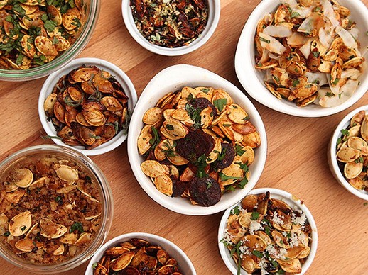 Basic roasted pumpkin seeds