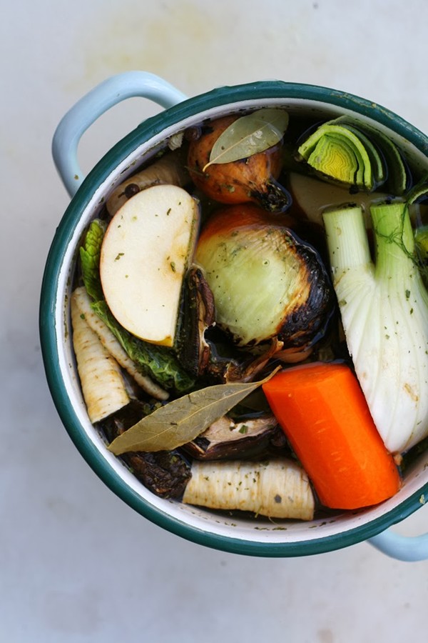 Basic vegetable broth
