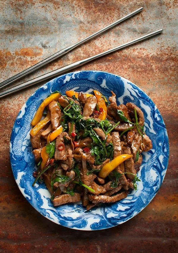 Basic venison stir-fry