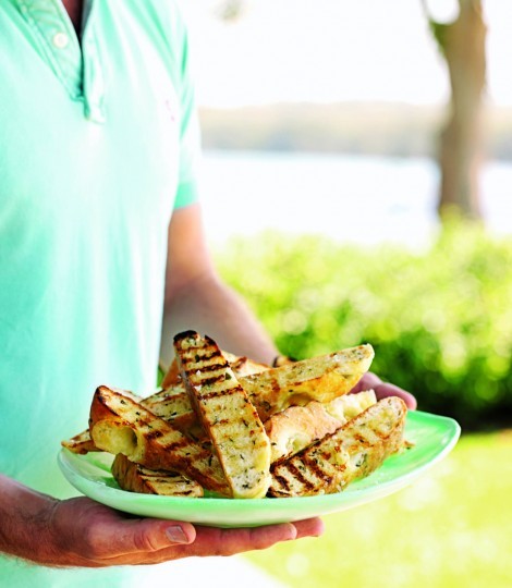 Basil and mozzarella focaccia fingers
