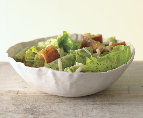 Basil Caesar salad