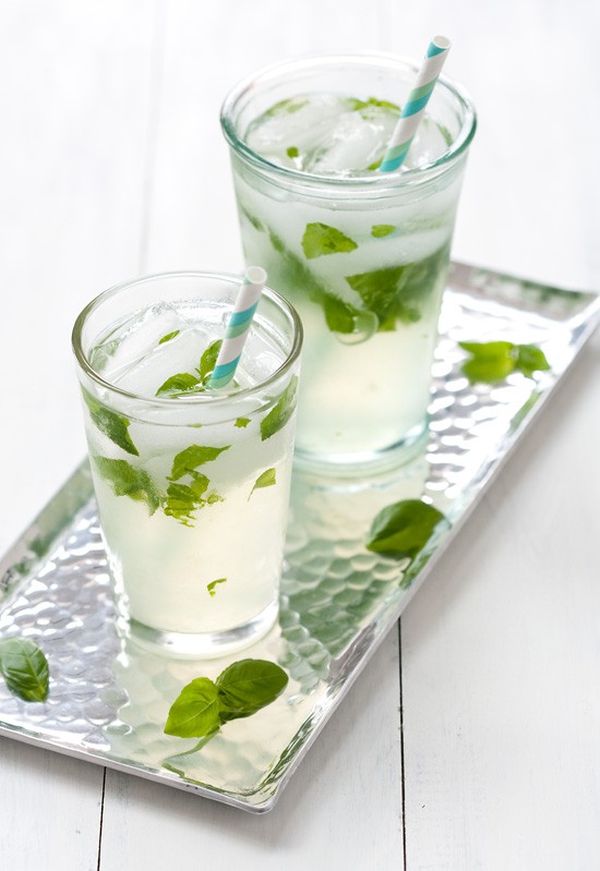 Basil lemonade