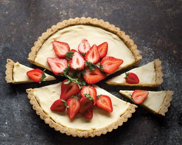 Basil pastry cream