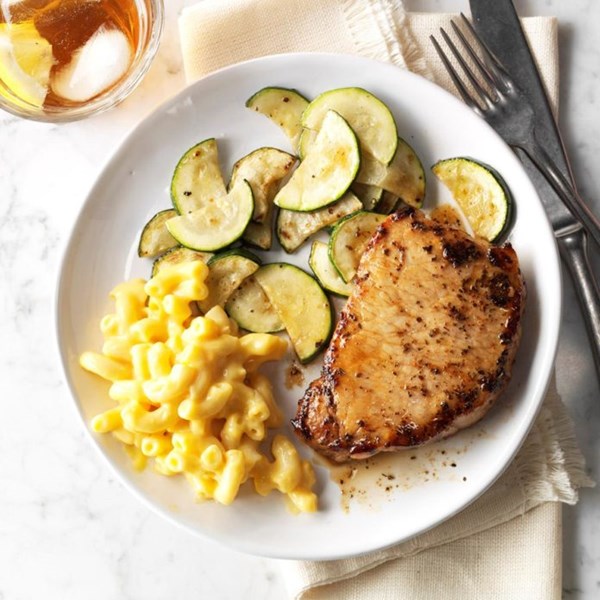 Basil pork chops 