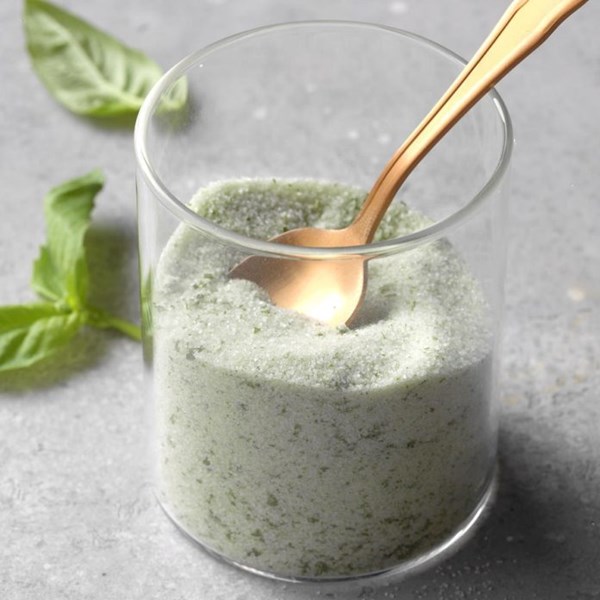 Basil salt