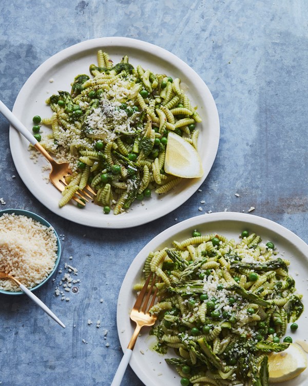 Basil vinaigrette pasta 2