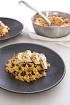 Basmati pilaf with turkey, pistachio, cranberries, parsley and thyme