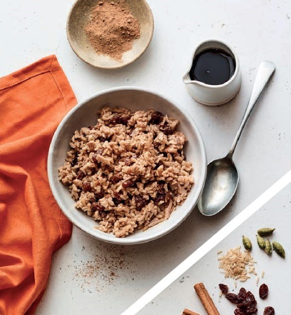 Basmati rice breakfast cereal 