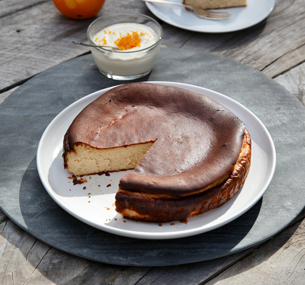 Basque burnt cheesecake