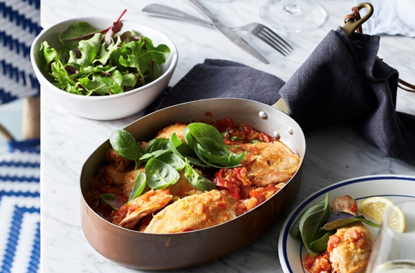 Basque chicken (Poulet Basque)