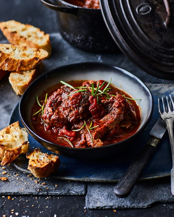 Basque lamb stew with smoked paprika and Espelette pepper