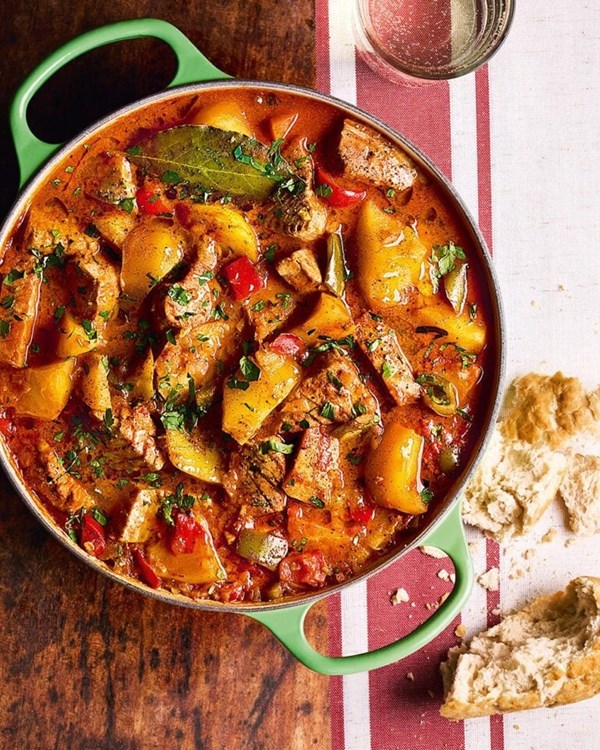 Basque tuna stew (Marmitako)