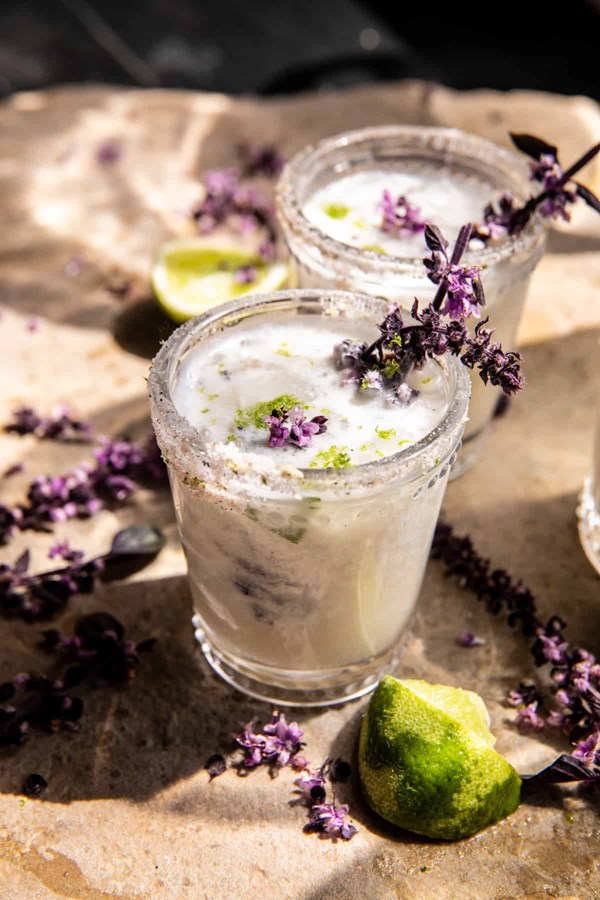 Batch spicy coconut lime margarita