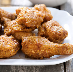 Batter-fried chicken