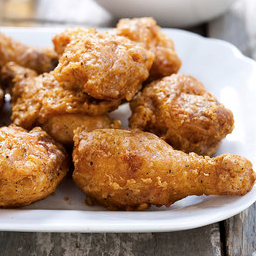 Batter-fried chicken