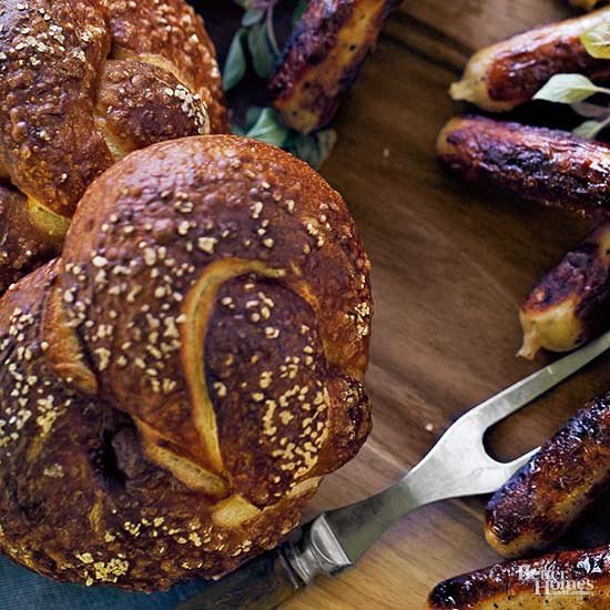 Bavarian pretzels