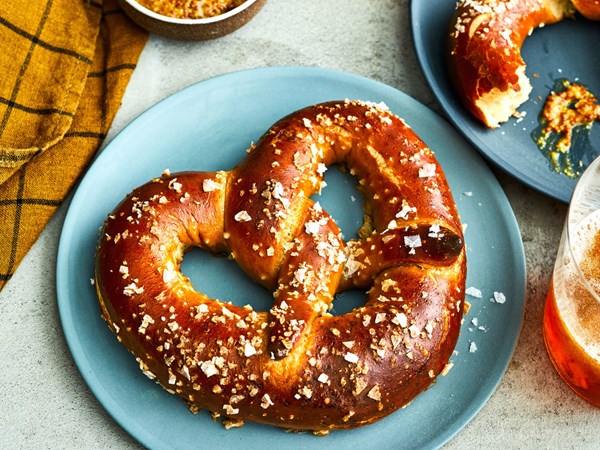 Bavarian soft pretzels