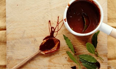 Bay salted caramel sauce