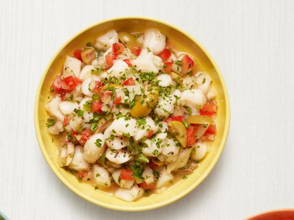 Bay scallop ceviche