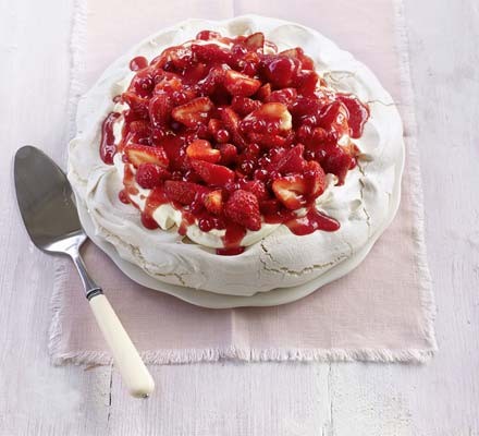 BBC MasterChef judge Gregg Wallace's strawberry Pavlova