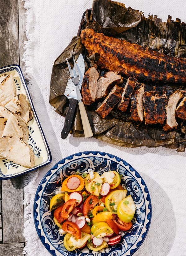BBQ baby back ribs, Yucatan style