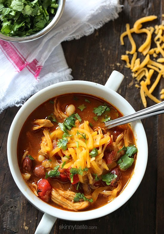 BBQ chicken chili