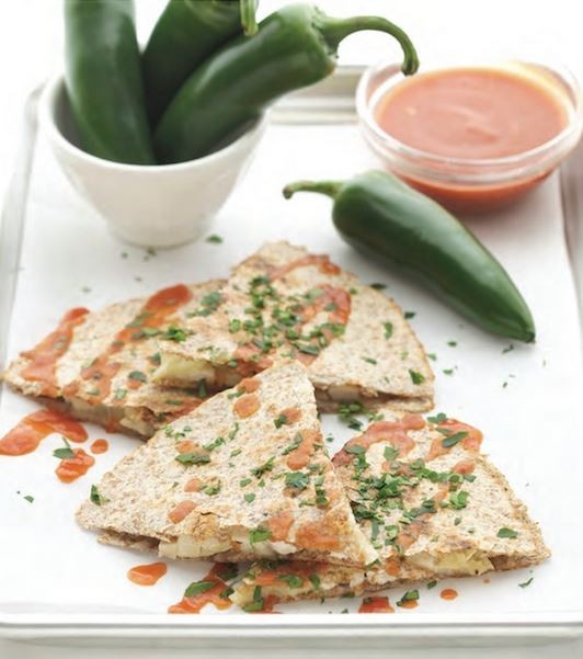 BBQ chicken quesadillas