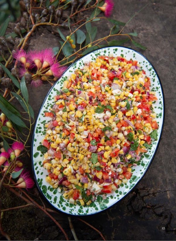 BBQ corn salad