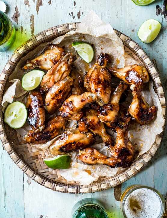 BBQ fish sauce wings
