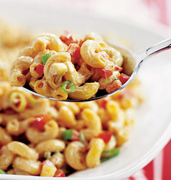 BBQ macaroni salad