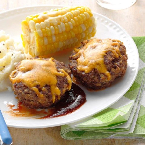 BBQ meat loaf minis