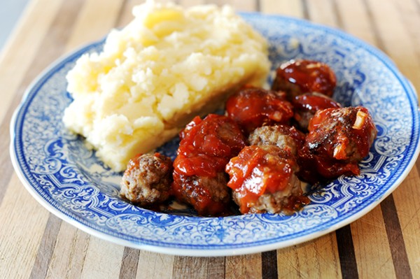 BBQ meatballs