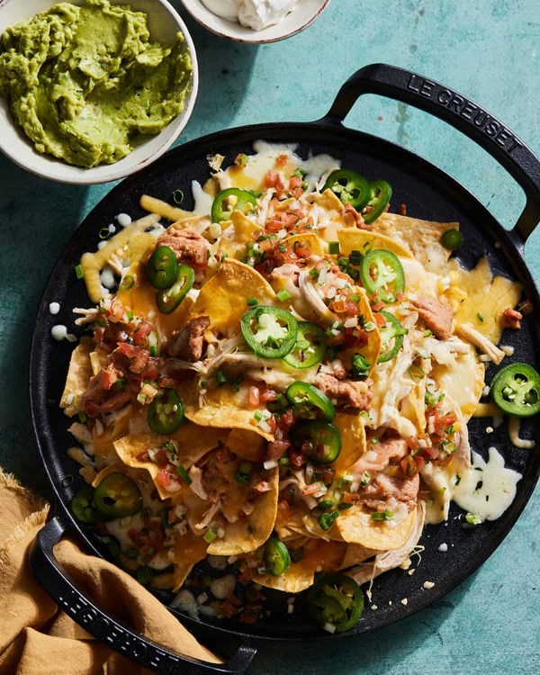 BBQ nachos