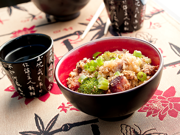 BBQ pork fried rice