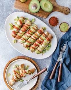 BBQ pulled pork taquitos