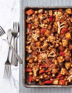 BBQ sheet-pan dinner