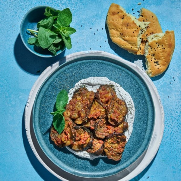 BBQ-style borani banjan