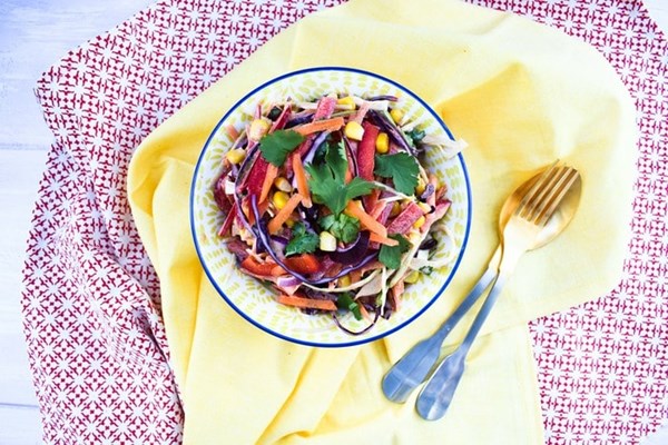 BBQ Tex-Mex coleslaw