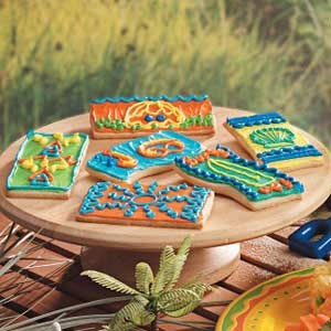 Beach blanket sugar cookies