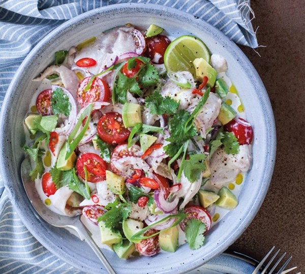 Beachside ceviche