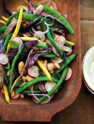 Bean & radish salad