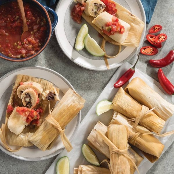 Bean and cheese hot tamales