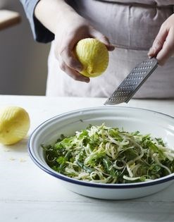 Bean and herb pasta