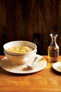Bean and pasta soup (Pasta e fagioli)