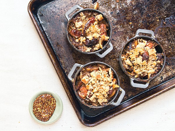 Bean and sausage stew